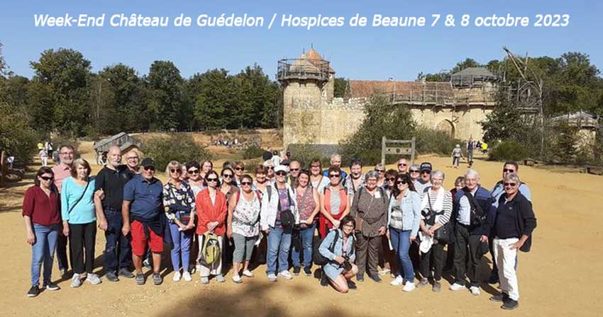 Week-End Guedelon Octobre 2023