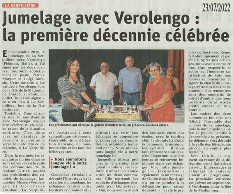 10 ans La Verpillière