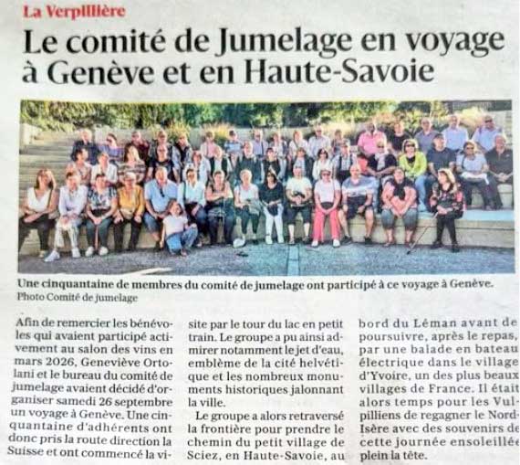 Article Le Dauphiné 28.09.2026